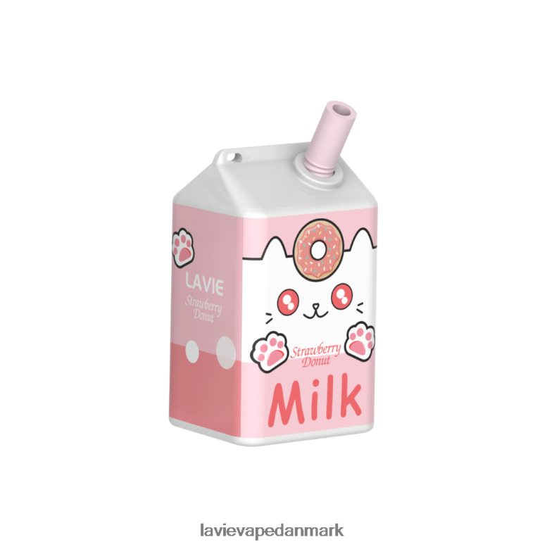Lavie Vape Købe - LAVIE MILK 7000 pust jordbær donut 42P60T177
