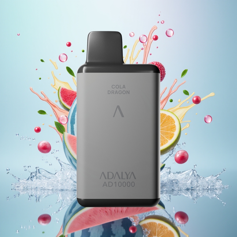 Adalya AD 10000 Puffs Engros Danmark Opladelig Blå Melon