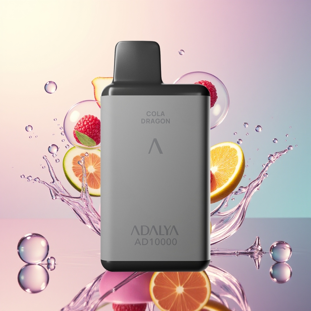 Adalya AD 10000 Puffs Rummerblæk Engros Danmark USB-C