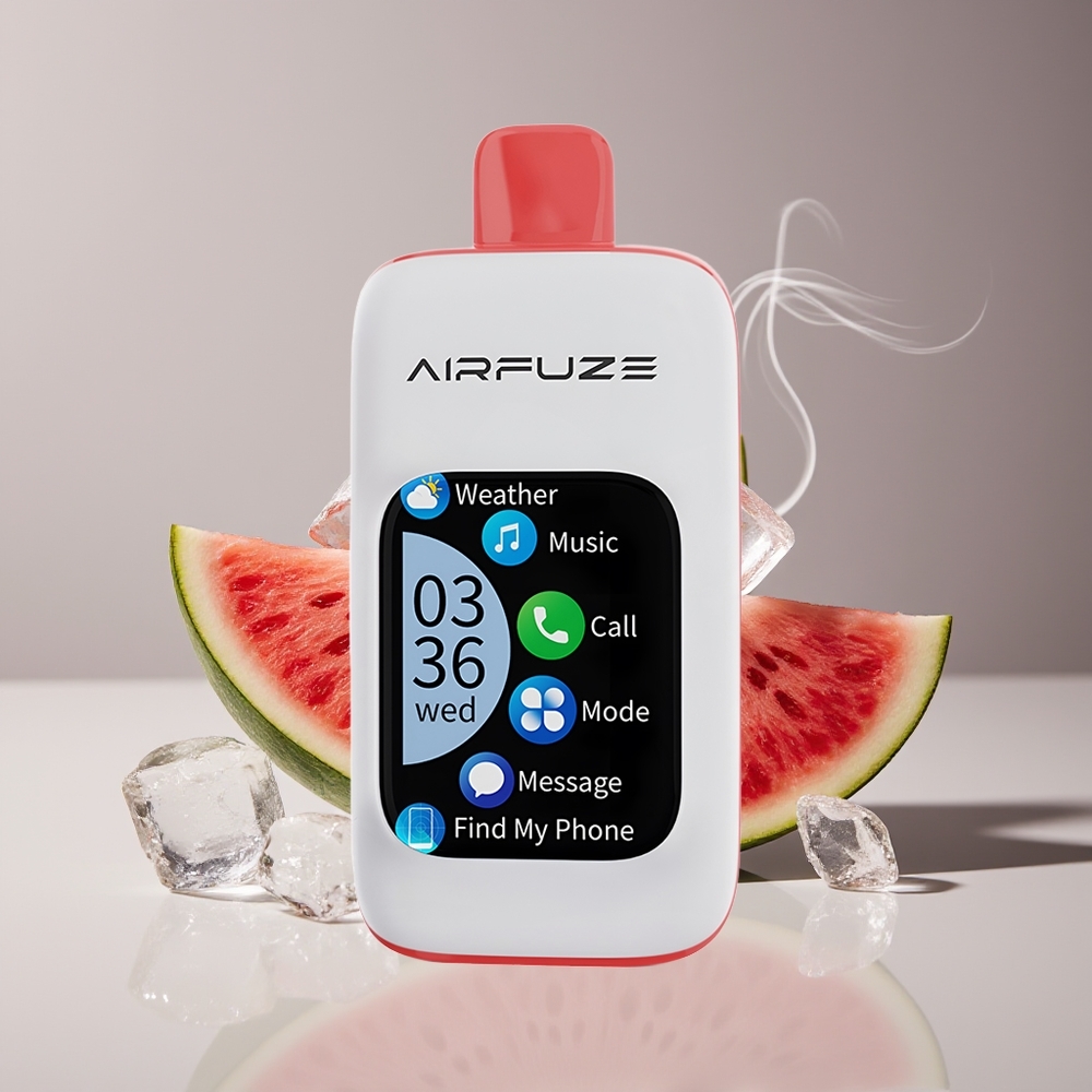 AirFuze Smart 30000 Puffs Engros Danmark Type-C Vandmelon Is Disposable Vape