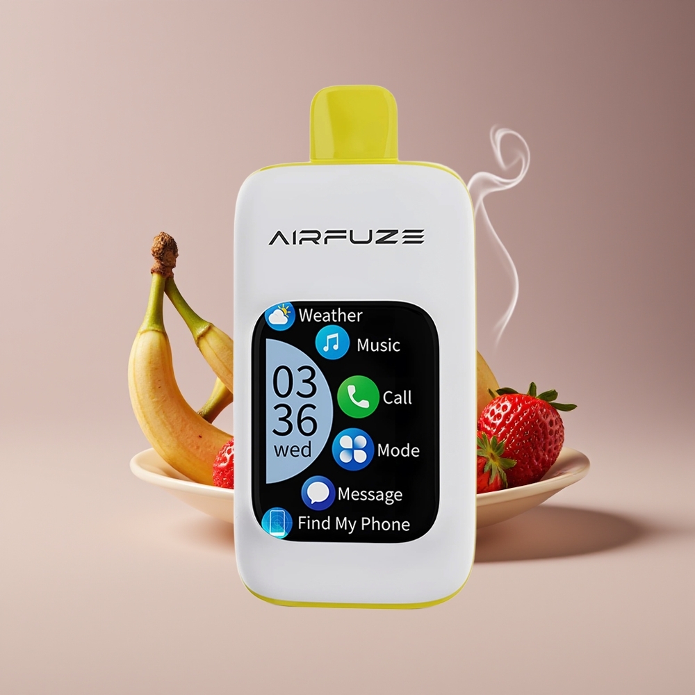 AirFuze Smart Pro 40000 Puffs Jordbær Banan Engros Danmark 20ML