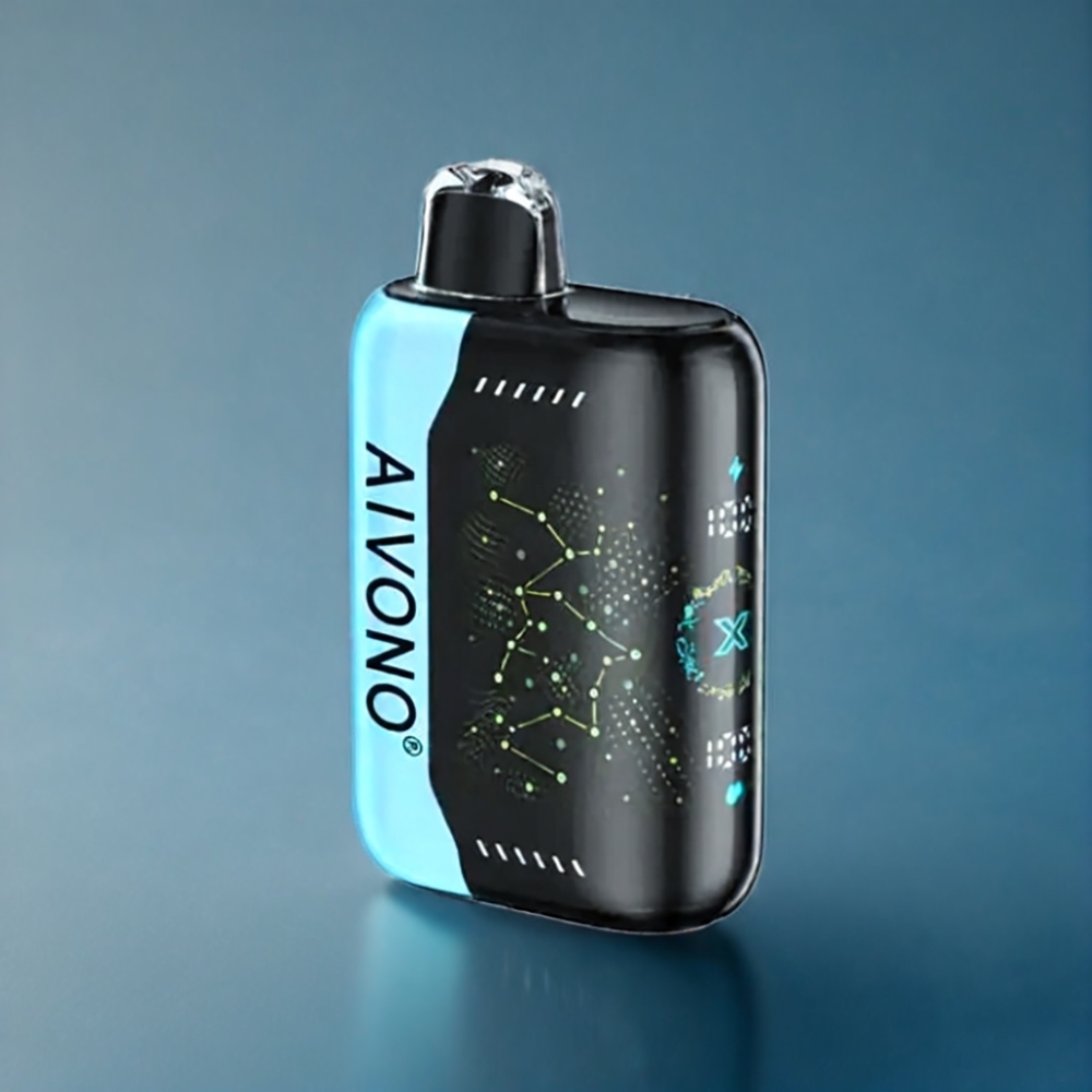 Aivono AIM BOOM 25000 Puffs Blå Hindbær Is 650mAh Engros Danmark