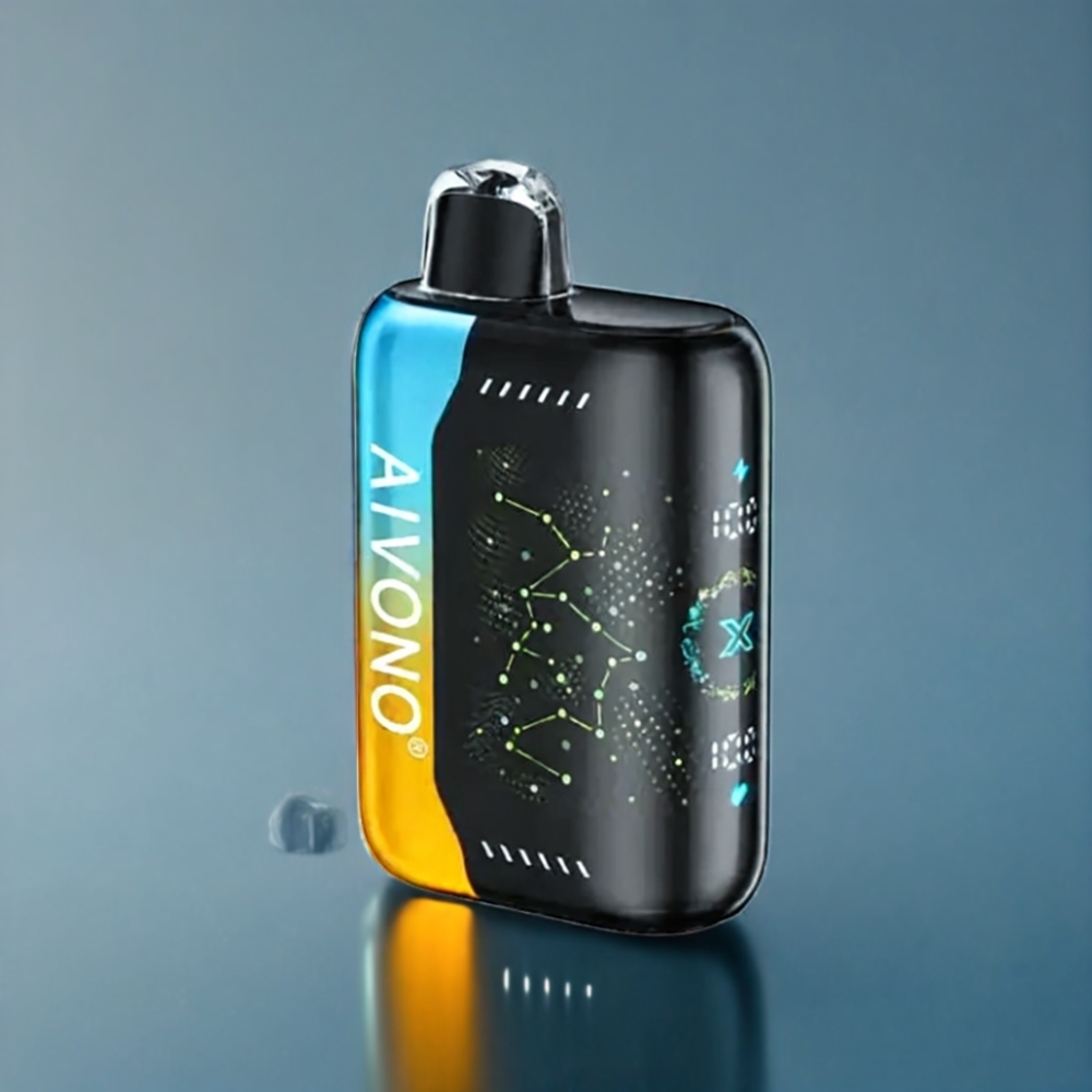 Aivono AIM BOOM 25000 Puffs Hindbær Fersken Lime 650mAh Engros Danmark