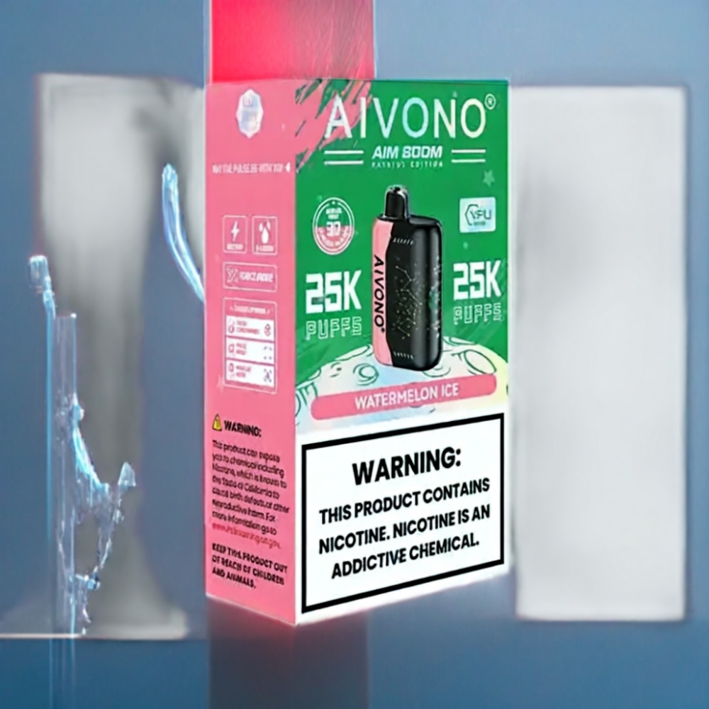 Aivono AIM BOOM 25000 Puffs Vandmelon Is 650mAh Engros Danmark