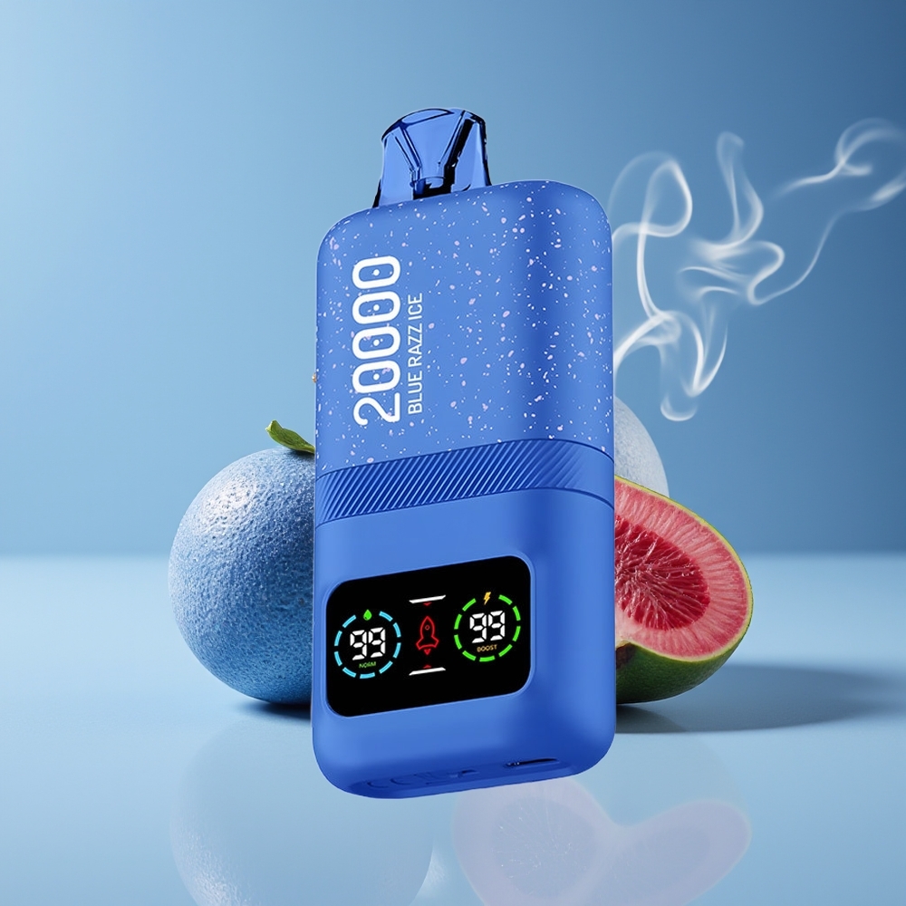 Aivono AIM MAGIC 20000 Puffs Dual Mesh Coils Blå Hindbær Is Engros Danmark