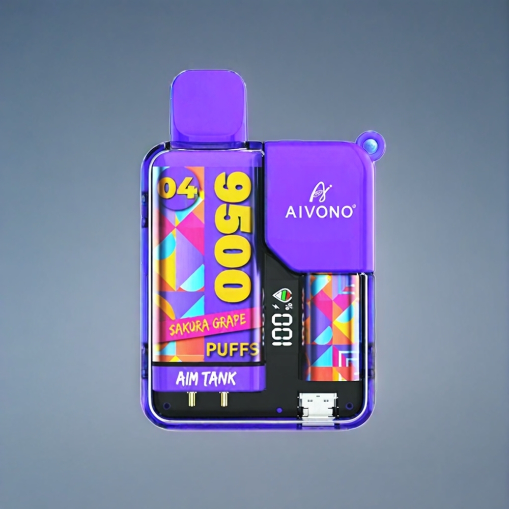 Aivono AIM-TANK 9500 Puffs Sakura Vin Engros Danmark 18ml