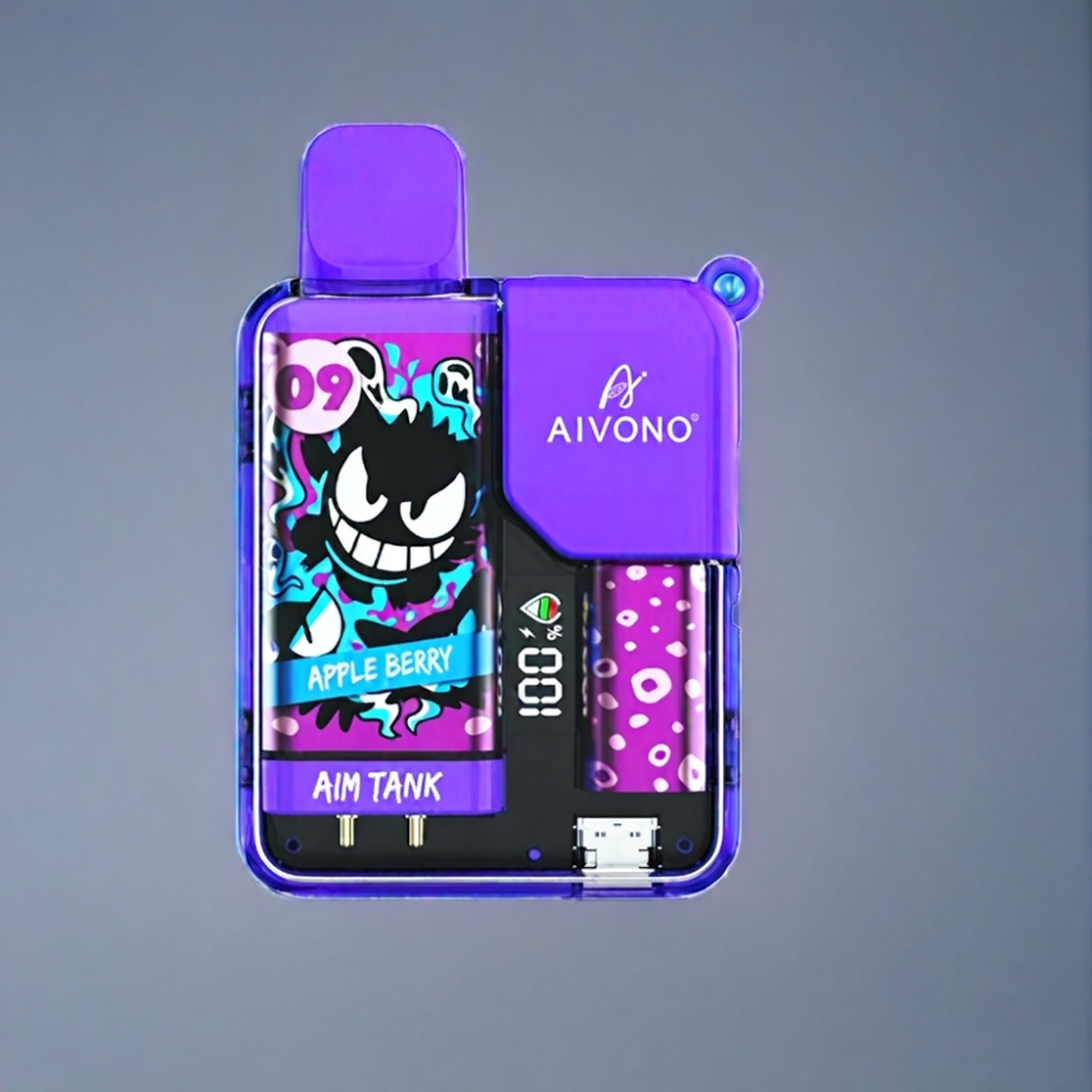 Aivono AIM-TANK 9500 Puffs Æble Bær 18ml Engros Danmark