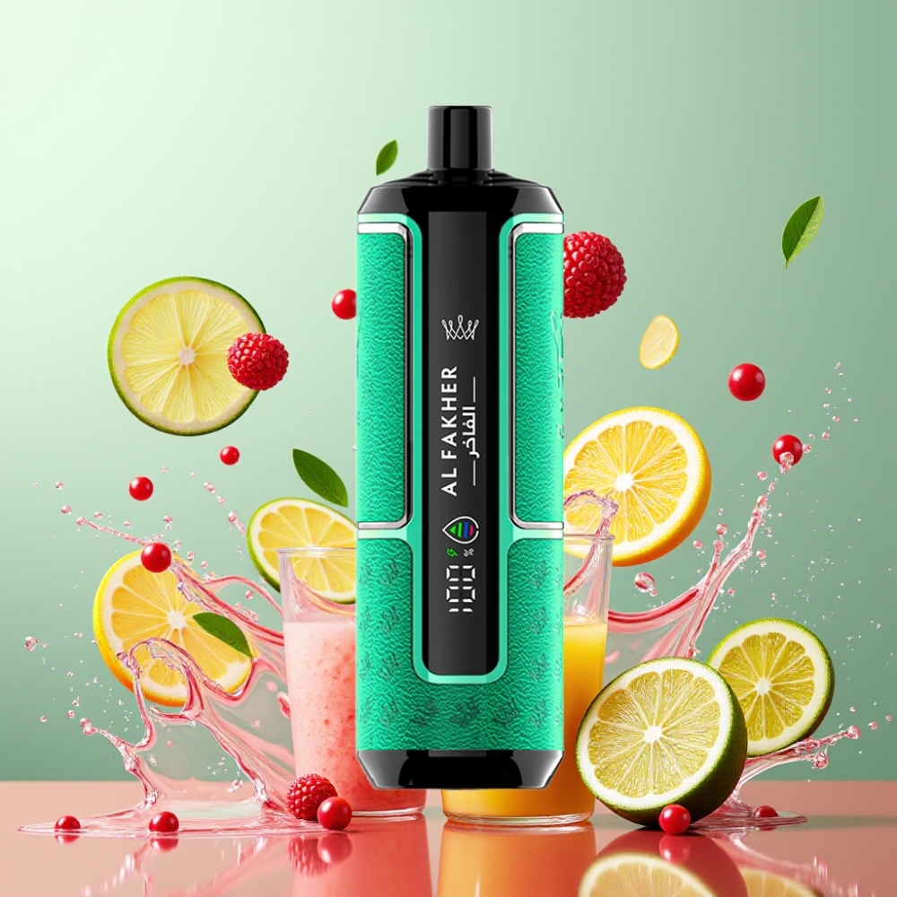 Al Fakher Crown Bar 15K Hypermax Citron Lime Engros Danmark 22ml DTL