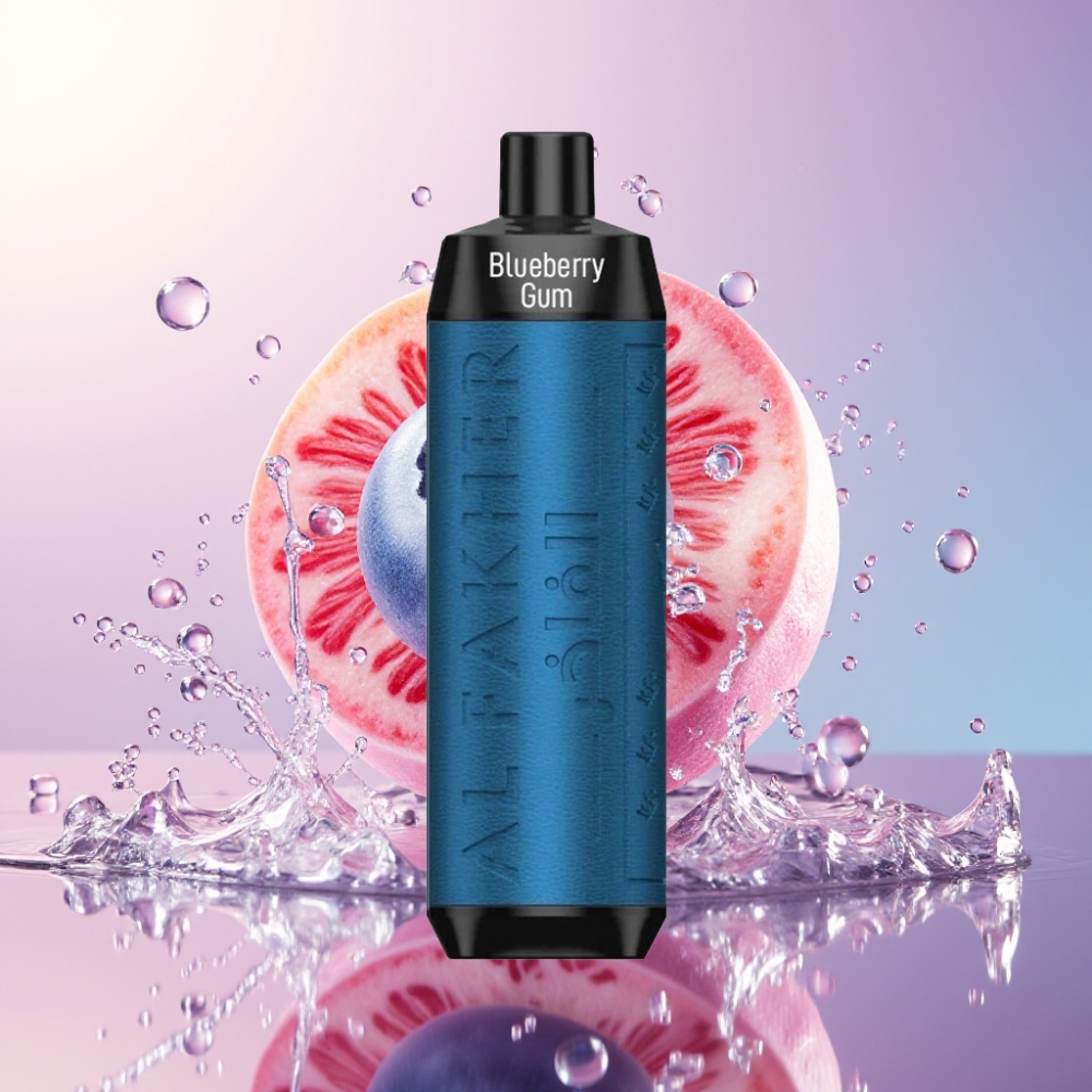 Al Fakher Crown Bar 8000 600mAh Engros Danmark Blåbørgummi Vape