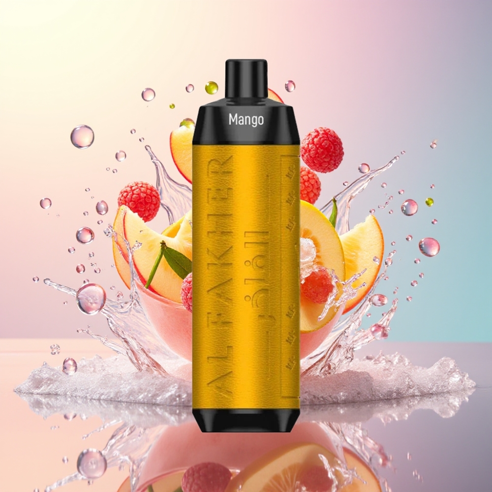 Al Fakher Crown Bar 8000 Mango Is Engros Danmark 18ml