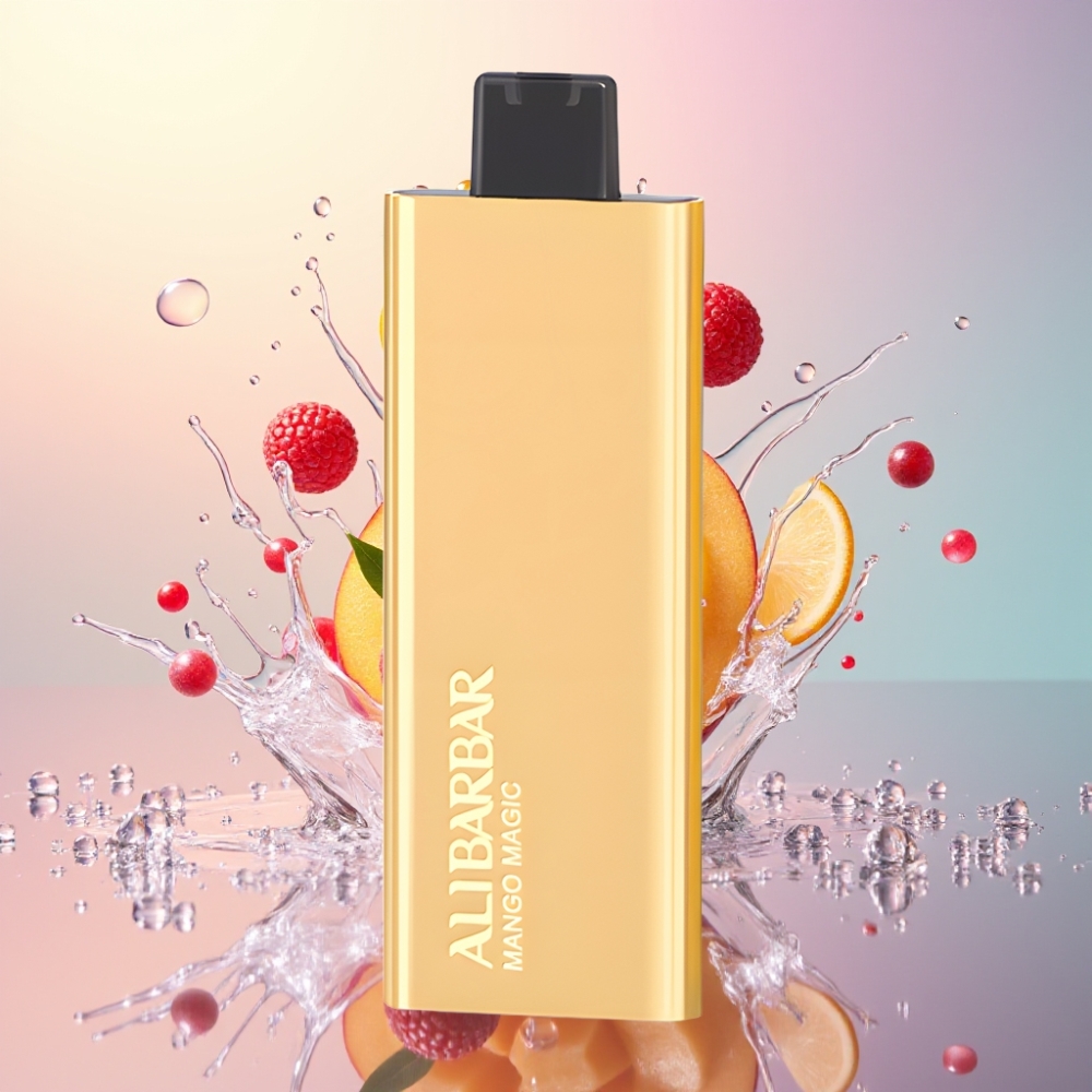 Alibarbar Pandora 7000 Puffs Engros Danmark Mango Magi 17 ml