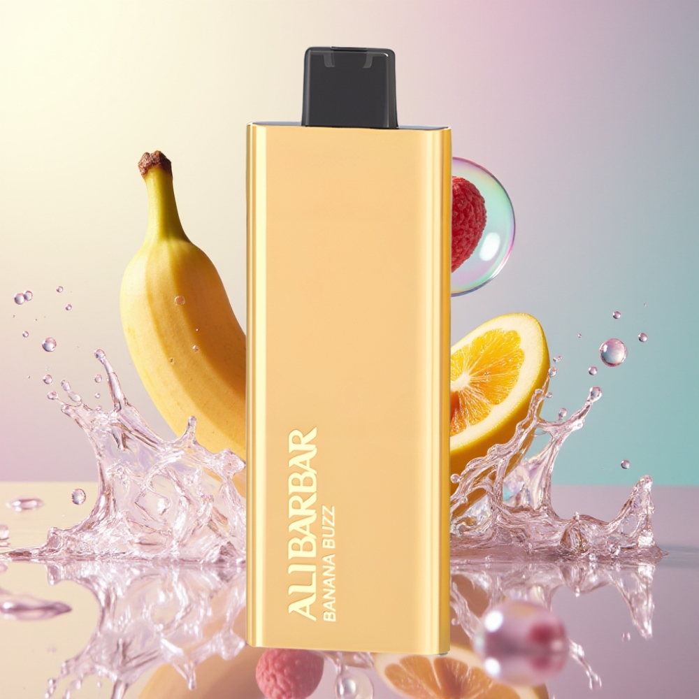 Alibarbar Pandora 7000 Pust Engros Danmark Banan Buzz Vape