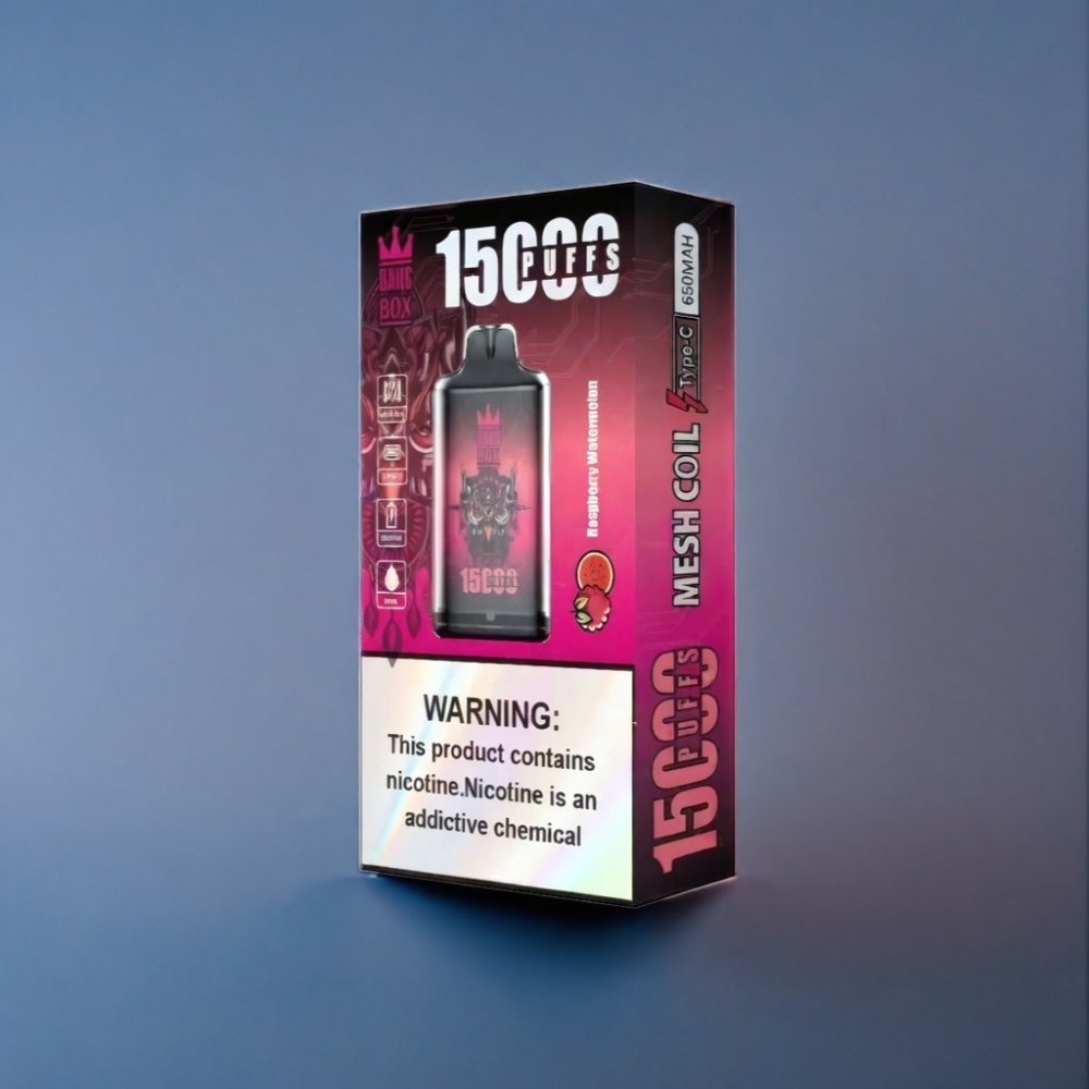 Bang Box 15000 Puffs Hindbær Vandmelon 23ml Engros Danmark