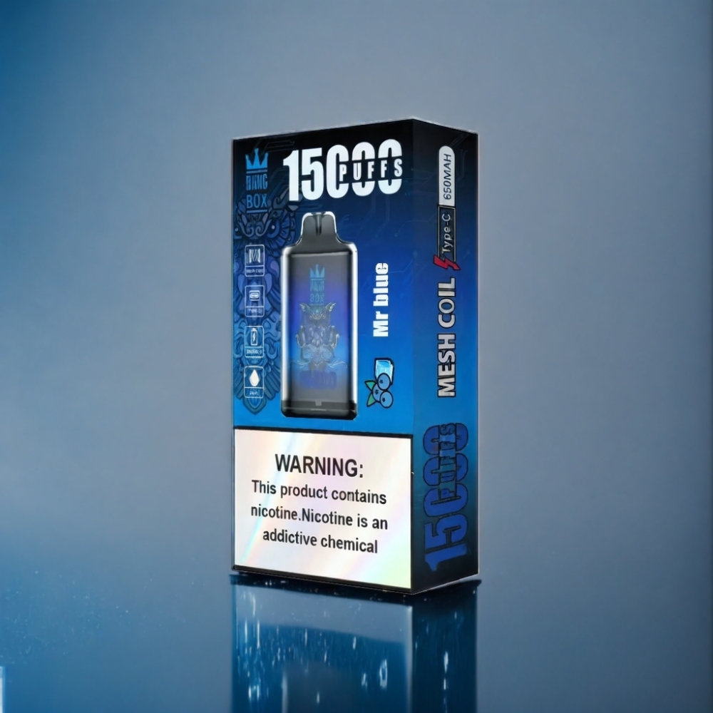 Bang Box 15000 Puffs Hr Blå Engros Danmark 23ml