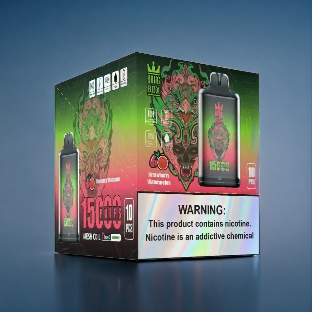 Bang Box 15000 Puffs Jordbær Vandmelon 23ml Engros Danmark