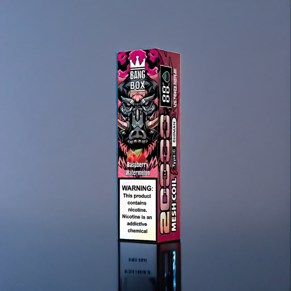 Bang Box 20000 Puffs Hindebær Vandmelon Engros Danmark 850mAh
