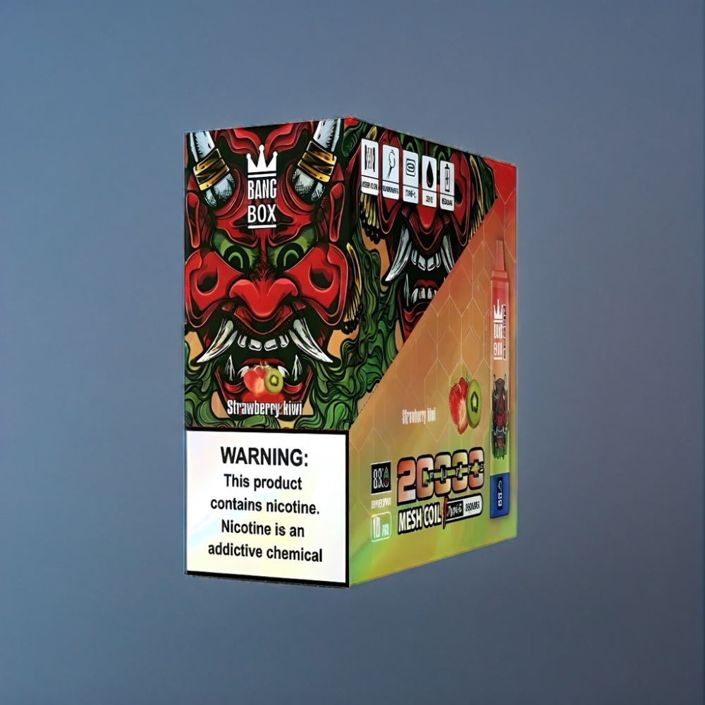 Bang Box 20000 Puffs Jordbær Kiwi 35ml Engros Danmark