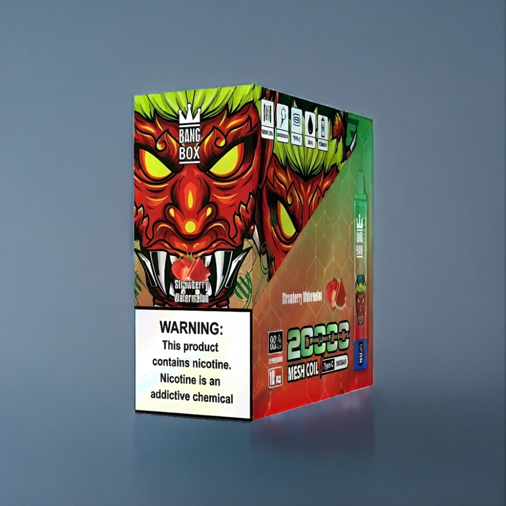 Bang Box 20000 Puffs Jordbær Vandmelon Engros Danmark 35ml