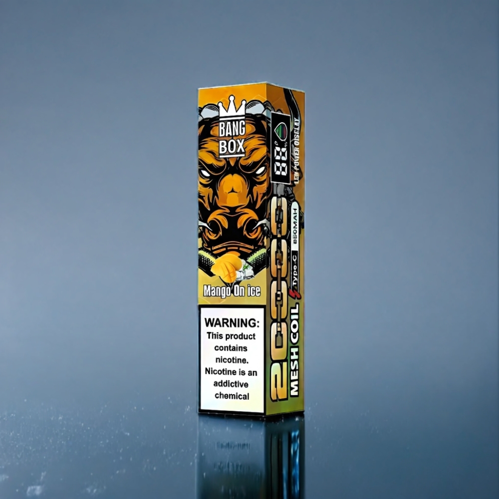 Bang Box 20000 Puffs Mango På Is Engros Danmark Mesh Coil