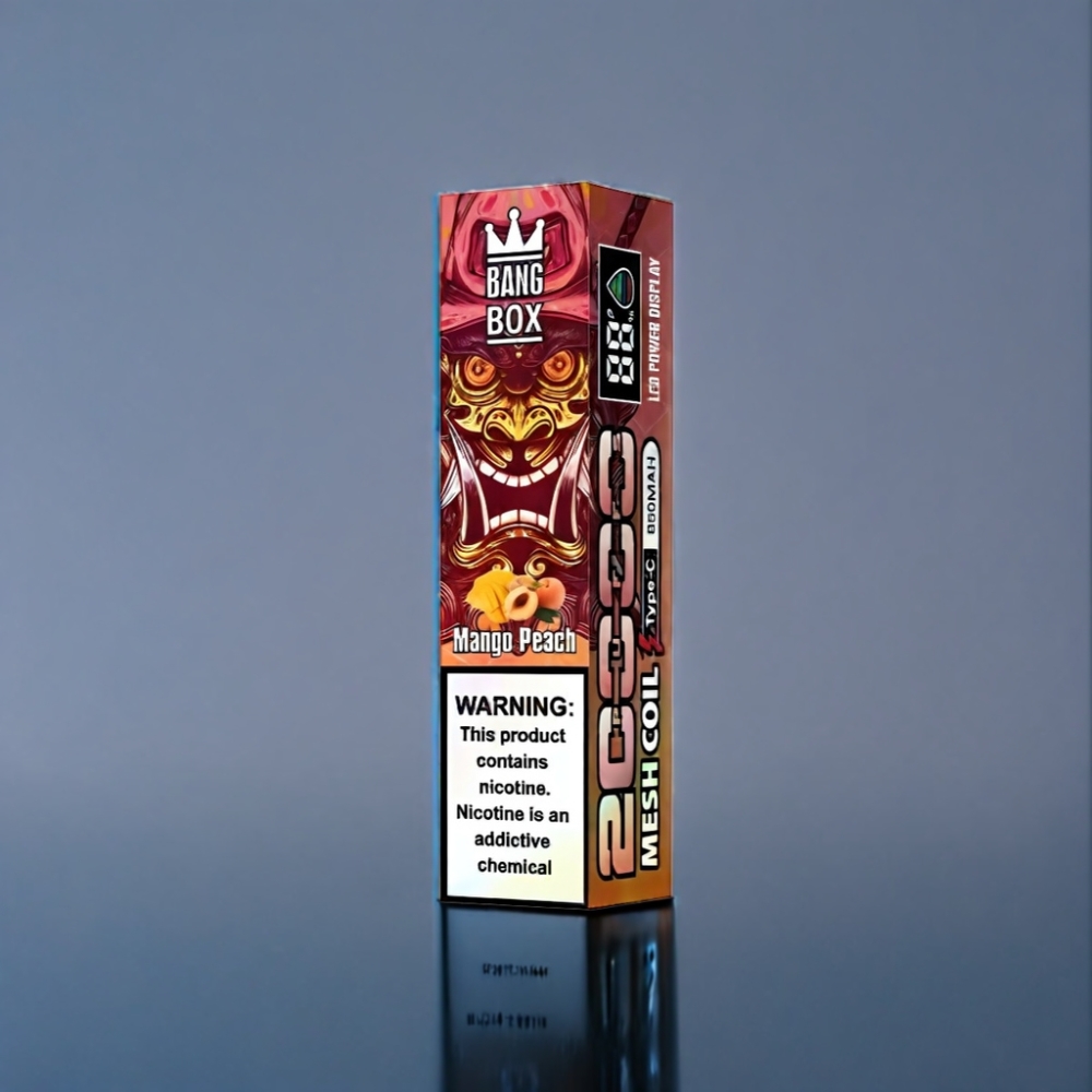 Bang Box 20000 Puffs Mango Peach 35ml Engros Danmark