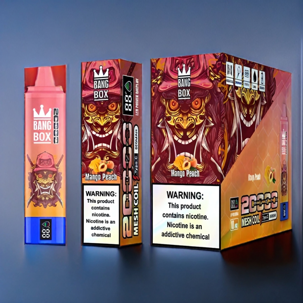 Bang Box 20000 Puffs Mango Peach 35ml Engros Danmark