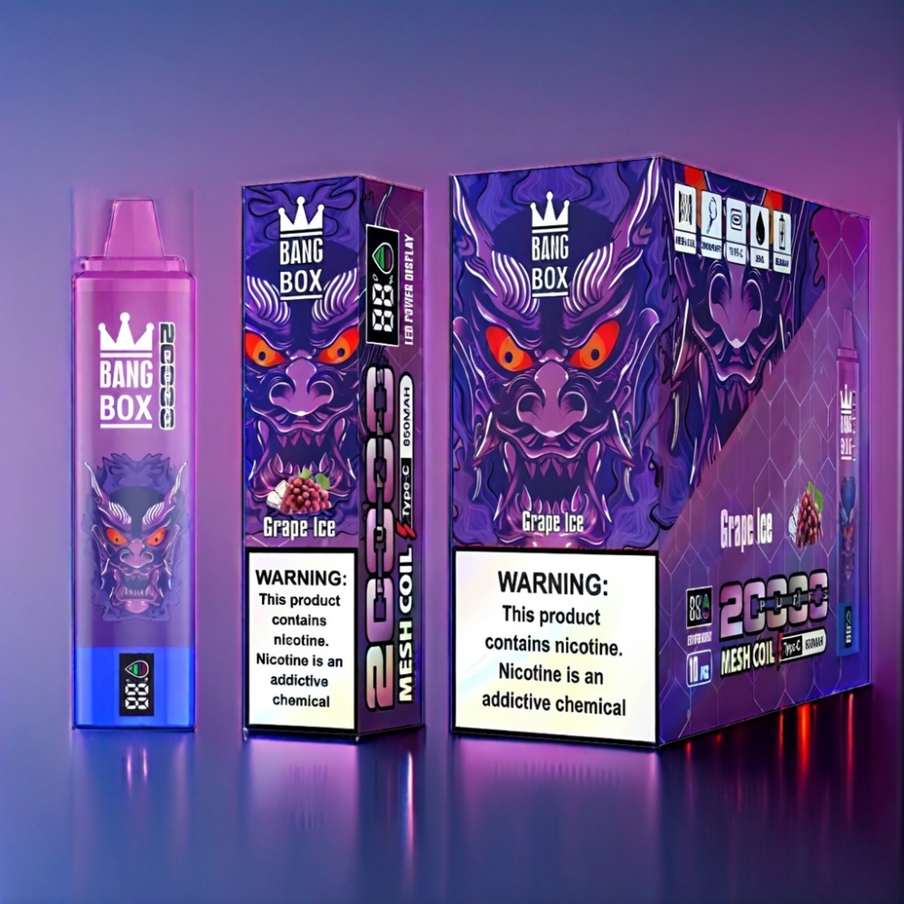 Bang Box 20000 Puffs Vindrue Is Engros Danmark Mesh Coil