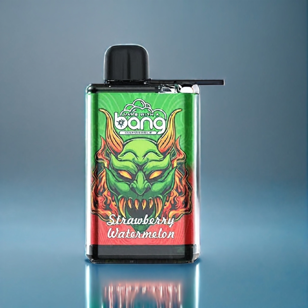 Bang 28000 Puffs Engros Danmark Engangs Vape Jordbær Vandmelon Is 5%