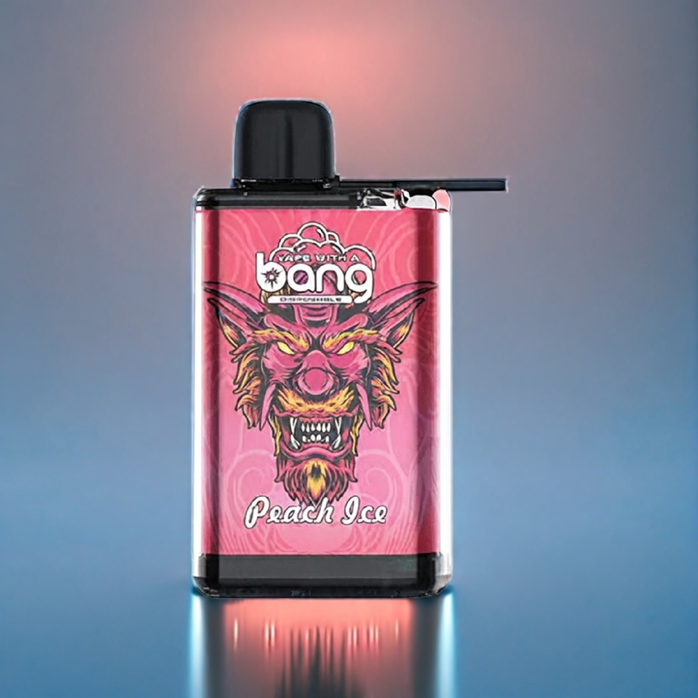 Bang 28000 Puffs Engros Danmark Fersken Is 30ml