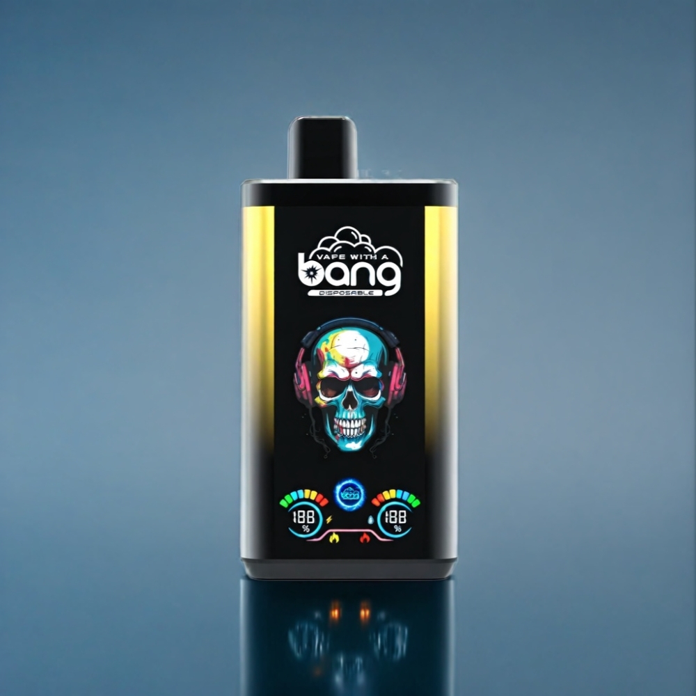 Bang 30K Pro 30000 Puffs Engros Danmark Sort Drage Is & Mango Ananas Fersken Dual-System