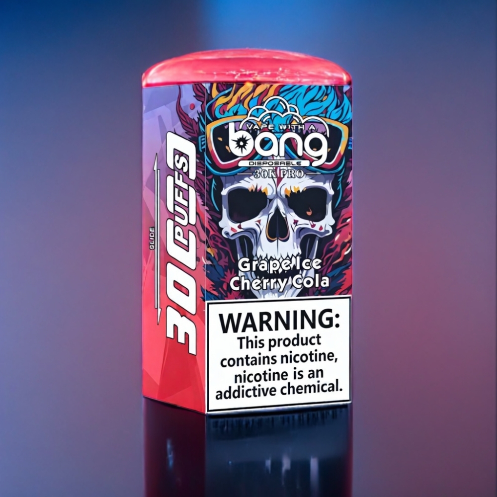Bang 30K Pro 30000 Puffs Engros Danmark Vinsis & Kirsebær Cola Dual-Smagsystem
