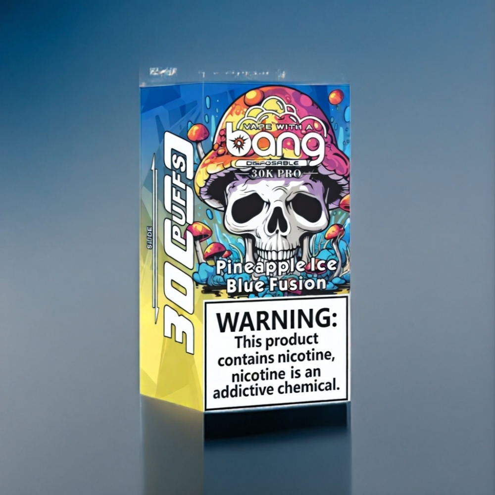 Bang 30K Pro 36ml Engros Danmark Ananas Is & Blå Fusion