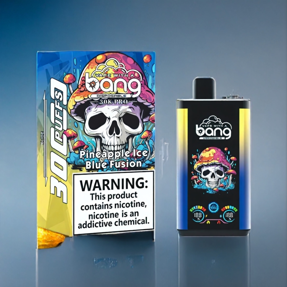 Bang 30K Pro 36ml Engros Danmark Ananas Is & Blå Fusion