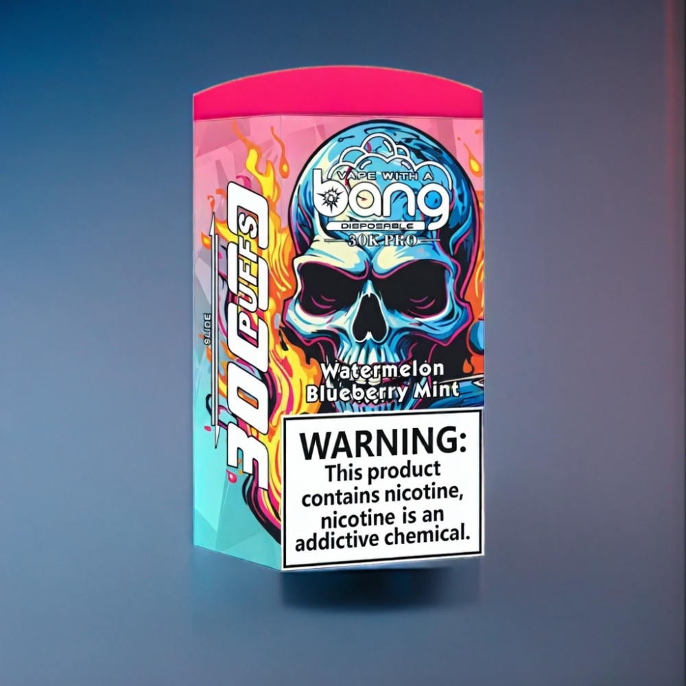 Bang 30K Pro 36ml Engros Danmark Vandmelon & Blåbær Mynte