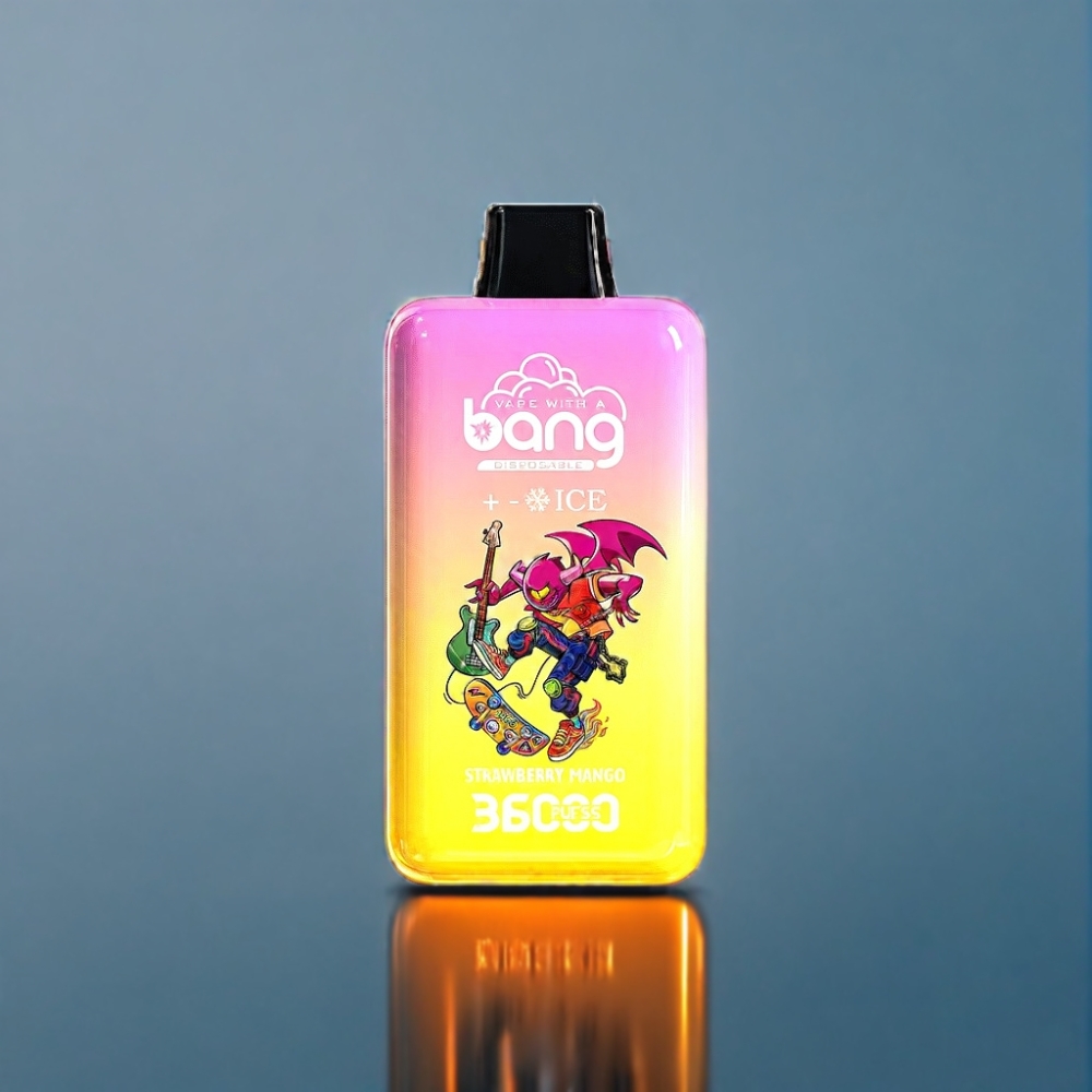 Bang 36000 36ml Engros Danmark Disposable Jordbær Mango Is