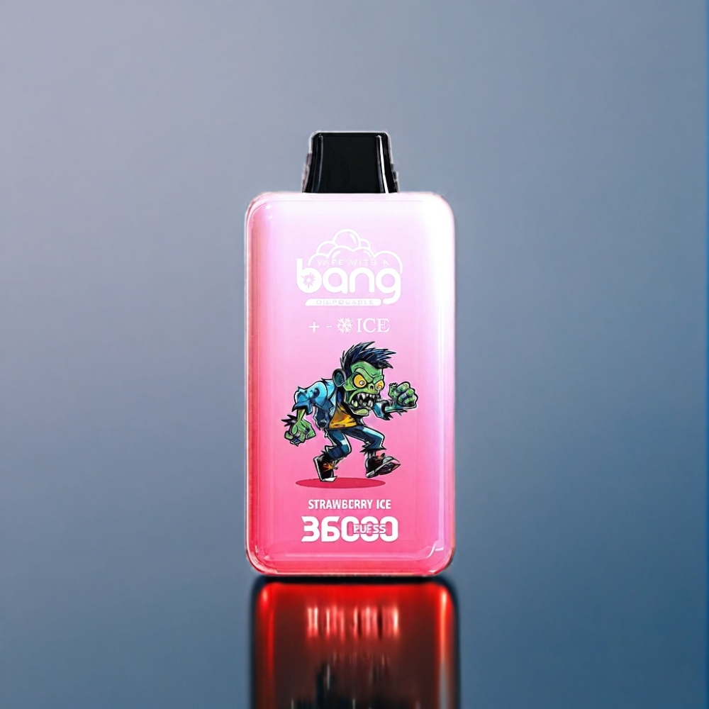 Bang 36000 Engros Danmark Disposable Jordbær Is 36ml