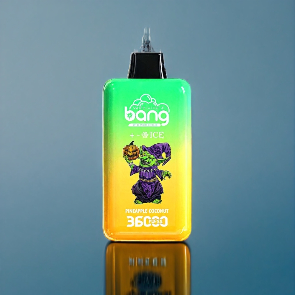 Bang 36000 Ice Level Engros Danmark Enhed Ananas Kokosnød 36ml
