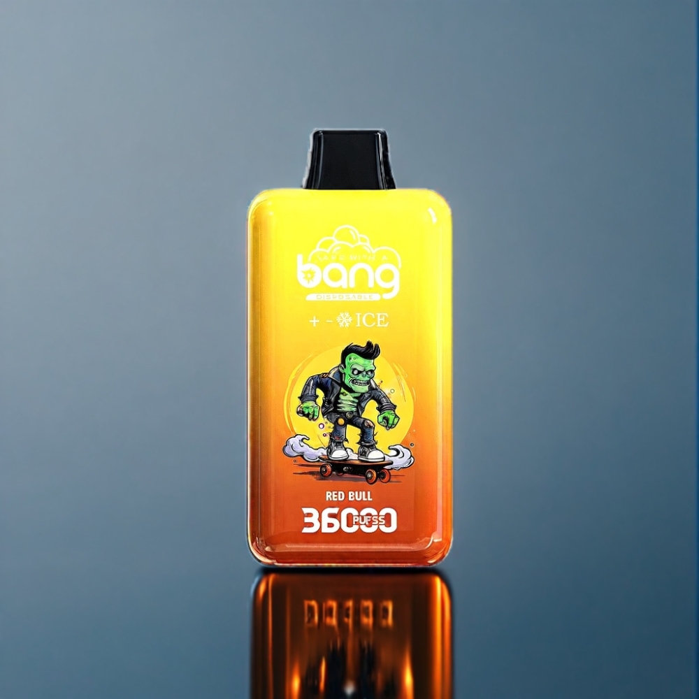 Bang 36000 Ice Level Engros Danmark Envejsdisposable 36ml Rødløve