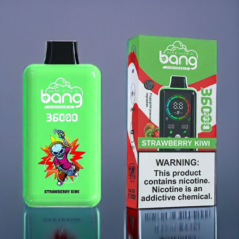 Bang 36000 Engros Danmark Jordbær Kiwi 36ml