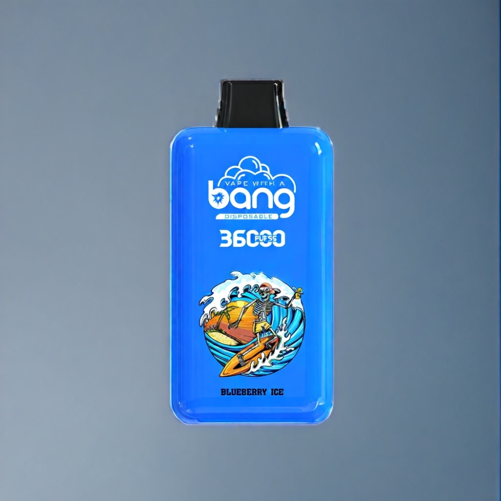 Bang 36000 Power Engros Danmark Blåbær Is med 36000 Puf