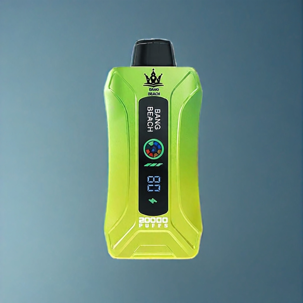 Bang Beach Sourapple 20000 Puffs Smart Screen Engros Danmark
