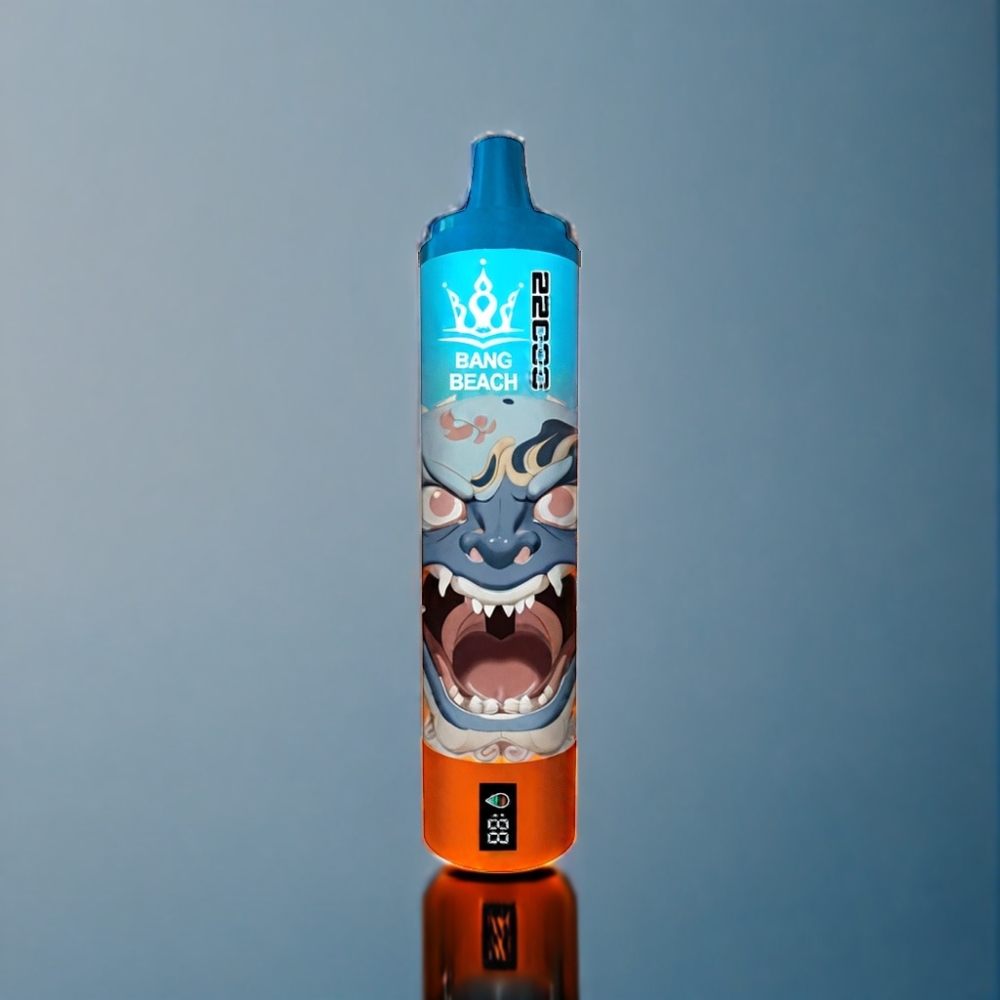 Bang Beach 22000 Puffs Engros Danmark Bærbar E-damp Peach Mango 36ml