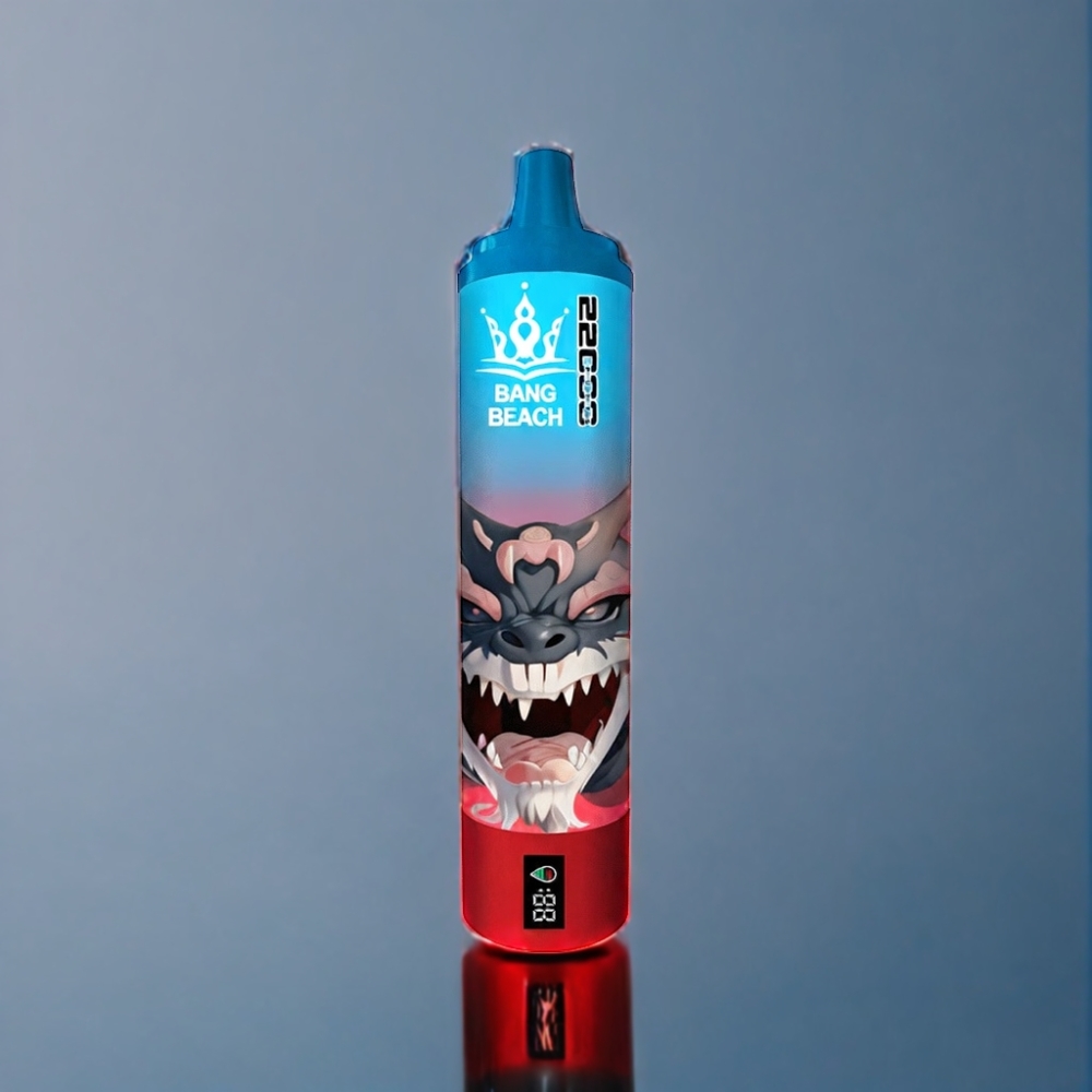 Bang Beach 22000 Puffs Enkeltbrugs Vape Jordbær Vandmelon 36ml Engros Danmark