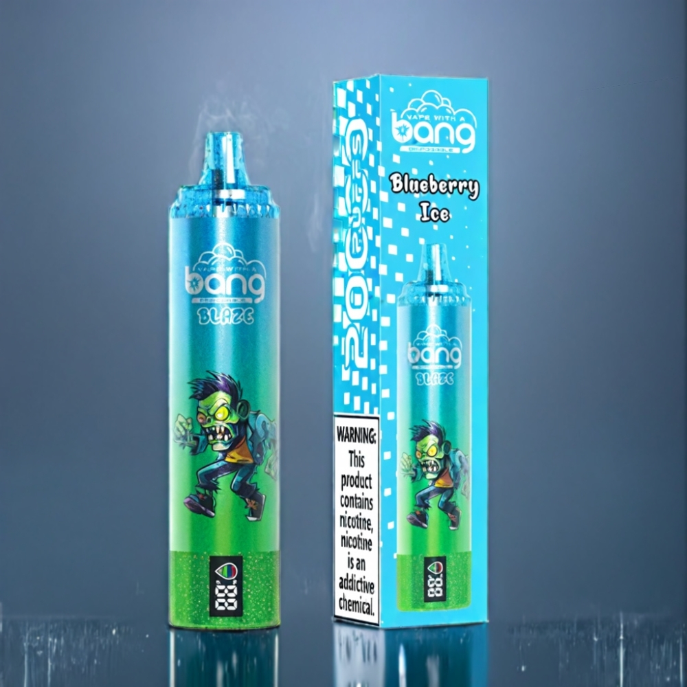 Bang Blaze Tornado 20000 Puffs Engros Danmark Type-C Blåbær Is