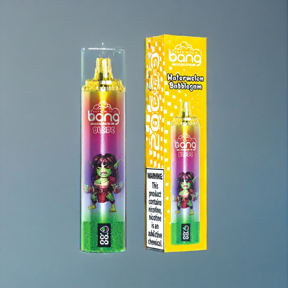 Bang Blaze Tornado 20000 Puffs Engros Danmark Type-C Vandmelon Bubblegum