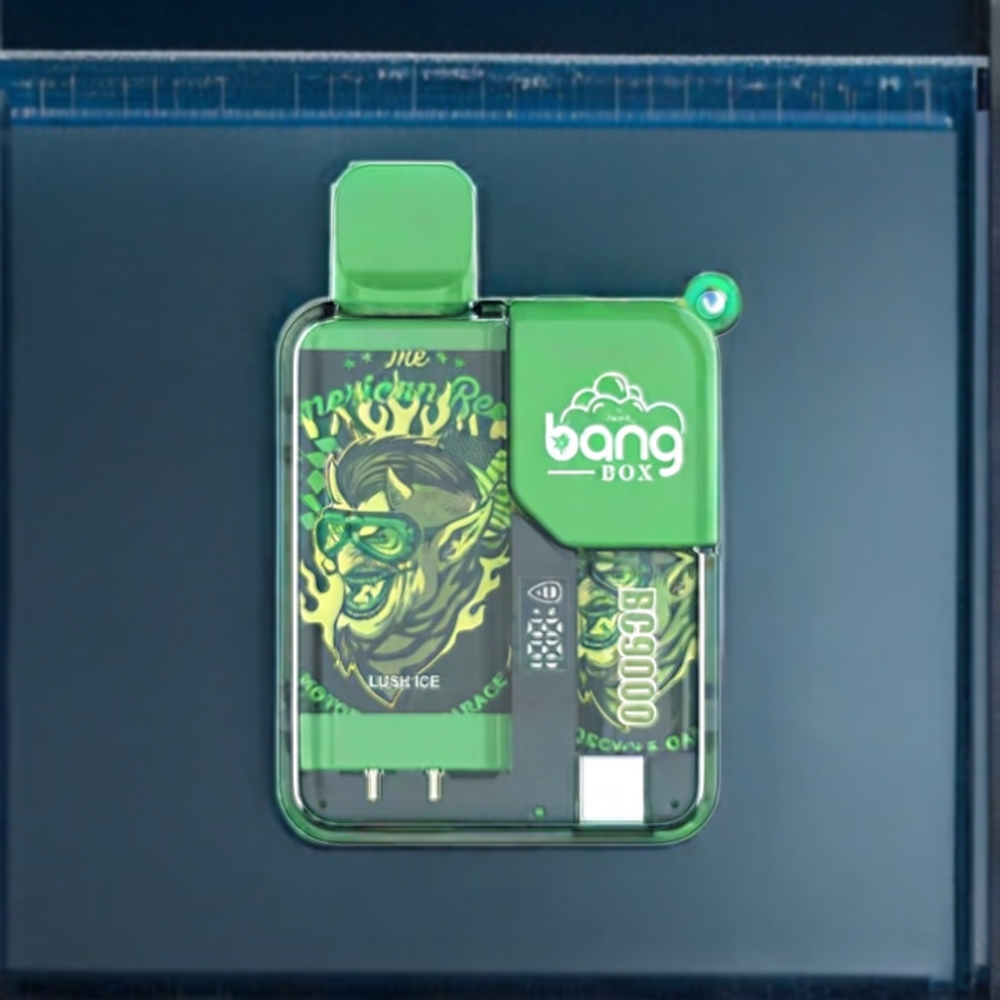 Bang Box 9000 Puffs Engros Danmark E-Liquid 14ml Lush Is