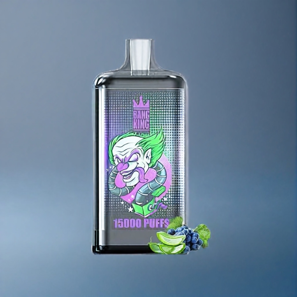 Bang King 15000 Puffs Engros Danmark Aloe Grape Bærbar Vape