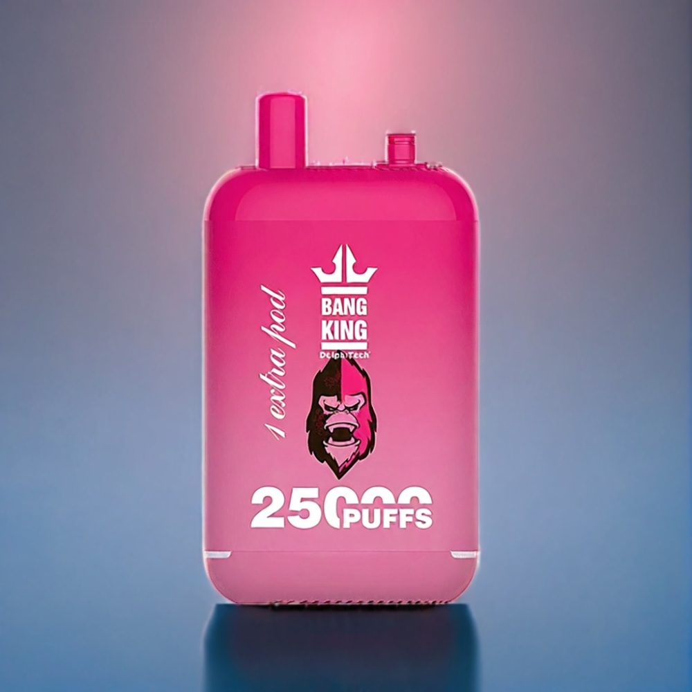 Bang King 25000 Puffs Engros Danmark Jordbær Vandmelon Dual Pod System