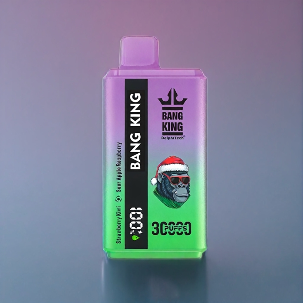 Bang King 36ml Engros Danmark Jordbær Kiwi Sur Æble Hindbær