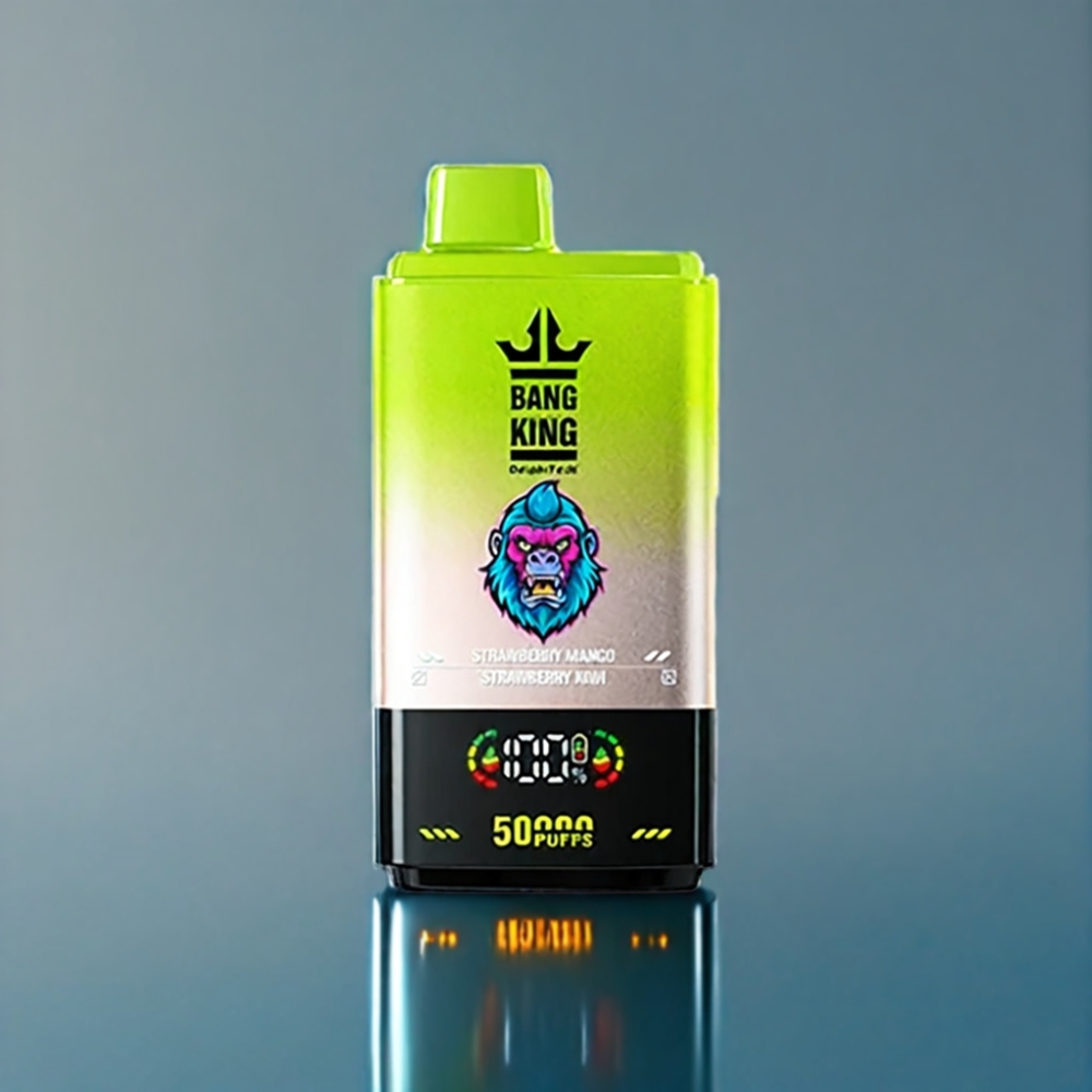 Bang King 50000 Engros Danmark Jordbær Mango Jordbær Kiwi 50ml