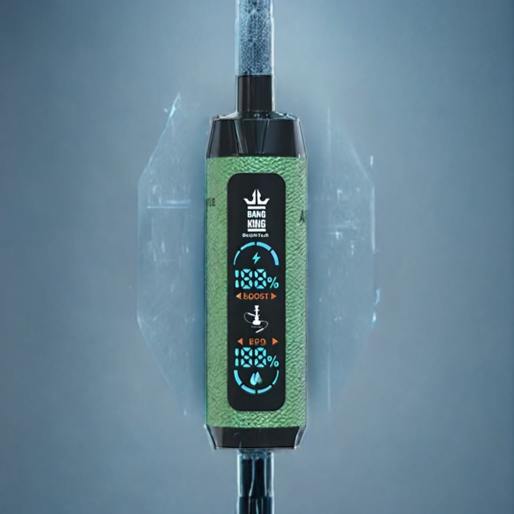 Bang King Shisha 25000 Puffs Engros Danmark Dobbelt Æble 30ml